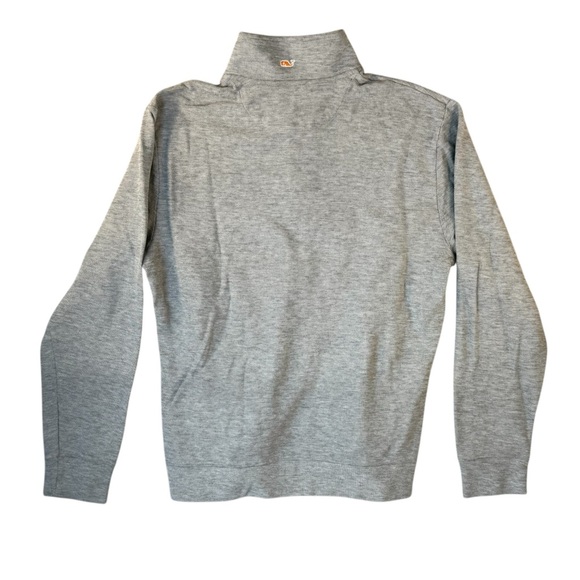 Vineyard Vines Texas Longhorns Gray Sport 1/4 Zip Pull Over Women's Size Small - Picture 3 of 6